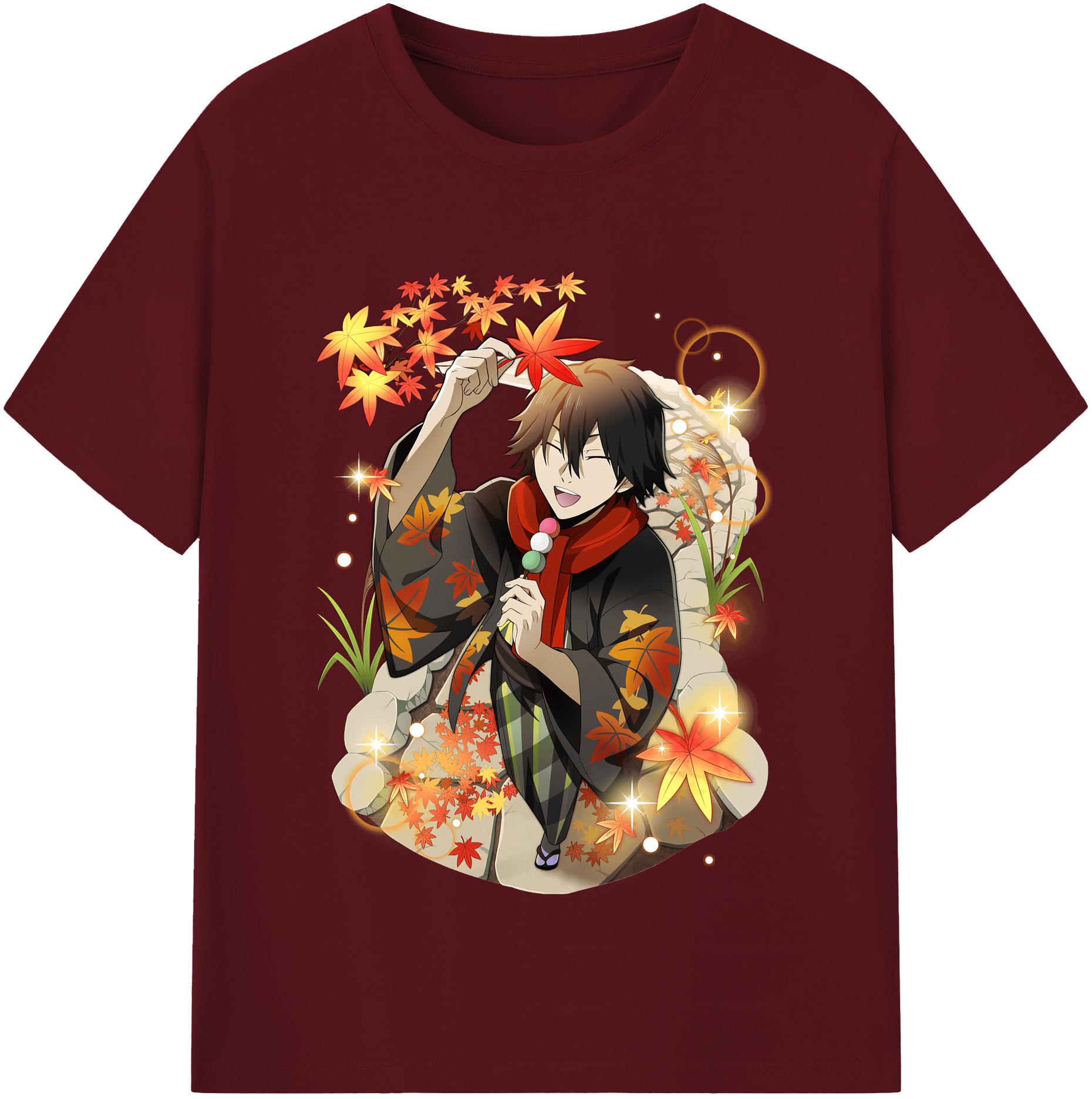 （画像用） 文豪ストレイドッグス Bungo Stray Dogs 綿100％半袖Tシャツ（フロントプリント）